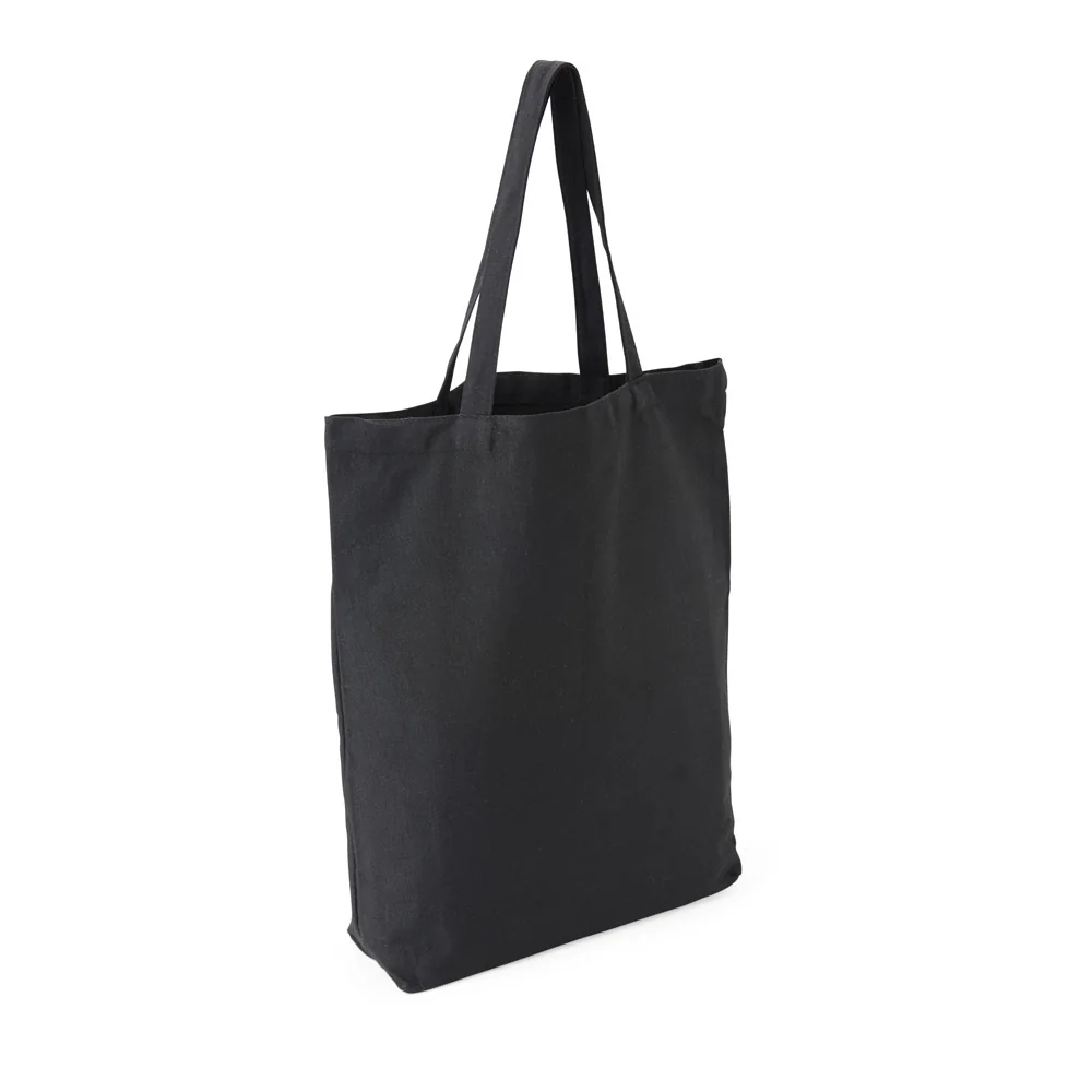 Ecobag preta de algodão